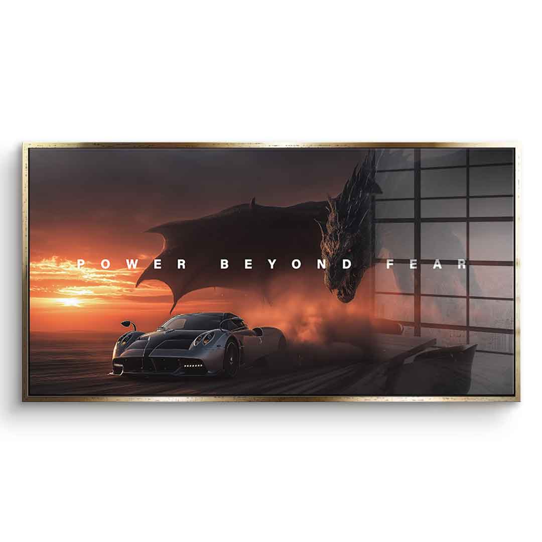 Power Beyond Fear ( Pagani ) - Szkło akrylowe