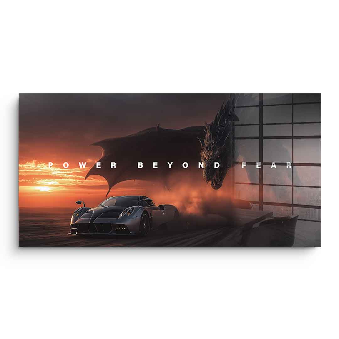 Power Beyond Fear ( Pagani ) - Szkło akrylowe