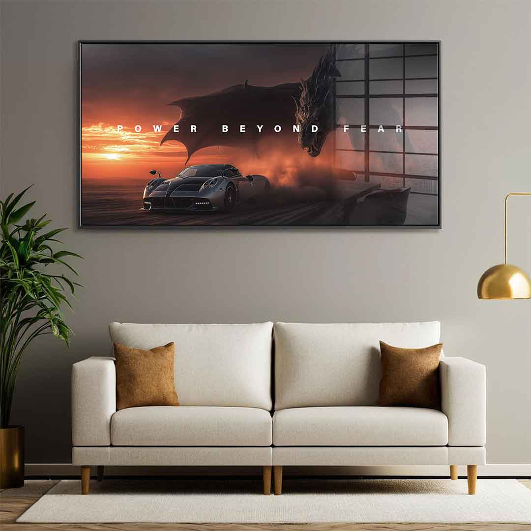 Power Beyond Fear ( Pagani ) - Szkło akrylowe