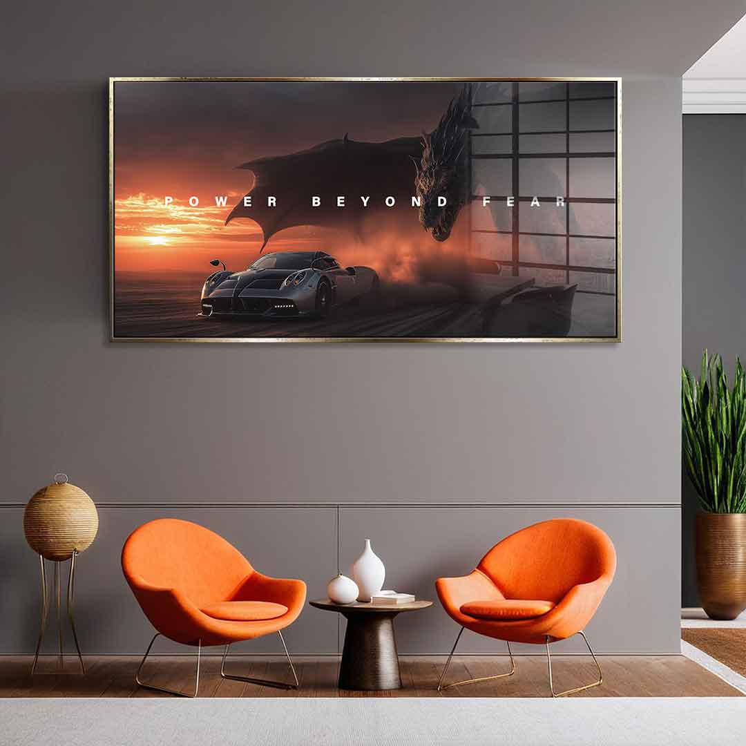 Power Beyond Fear ( Pagani ) - Szkło akrylowe