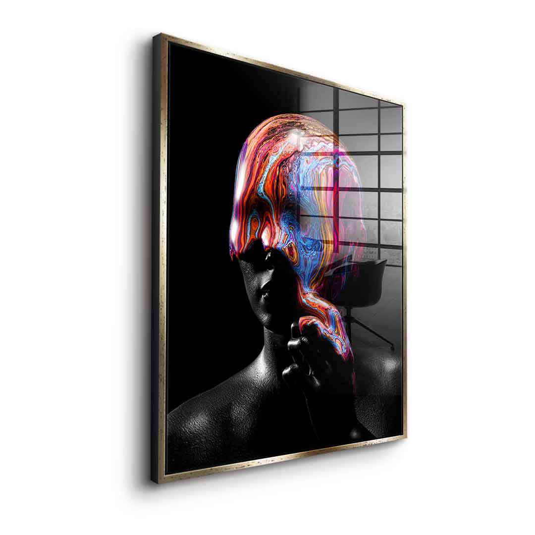 Psychedelic Contemplation - Acrylglas