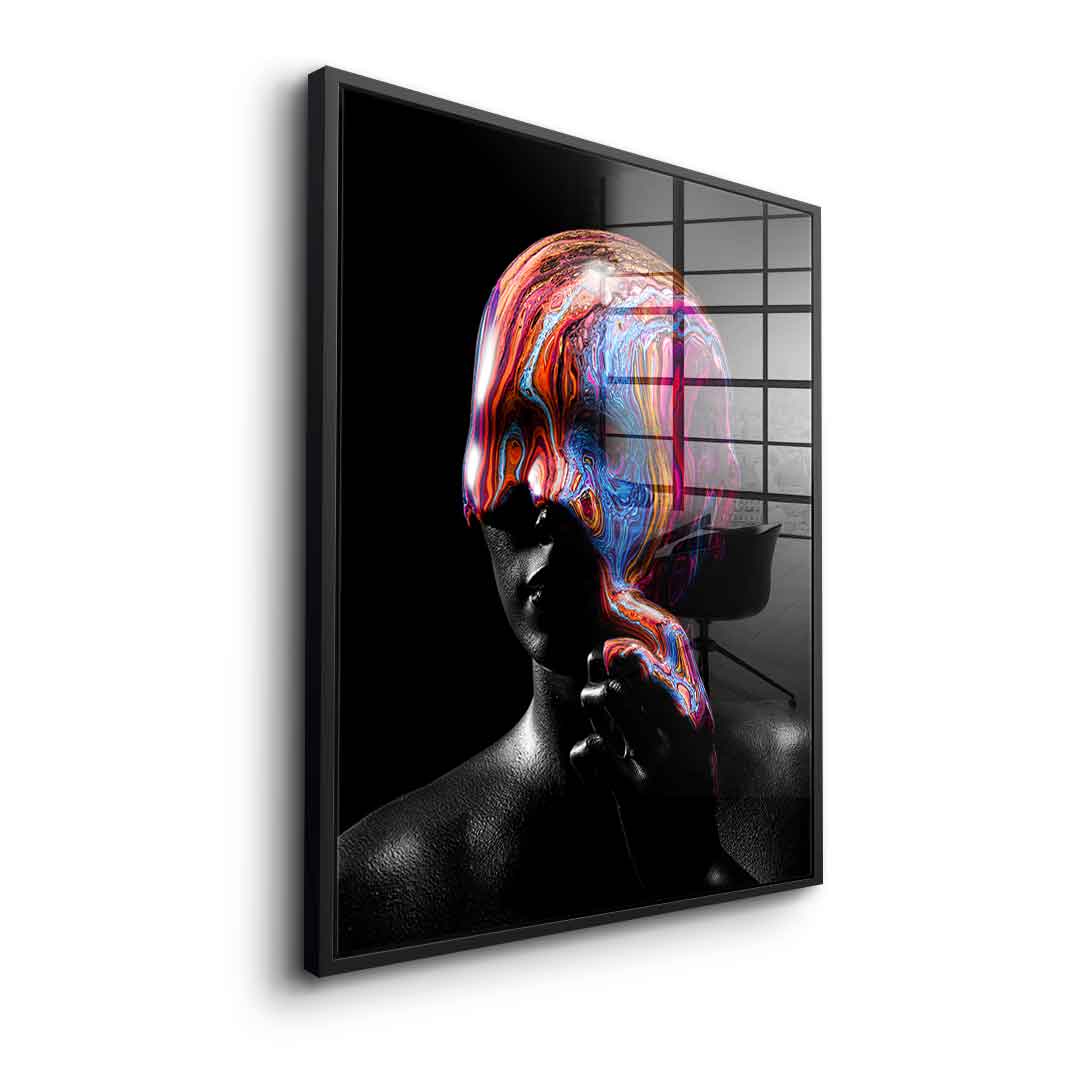 Psychedelic Contemplation - Acrylglas