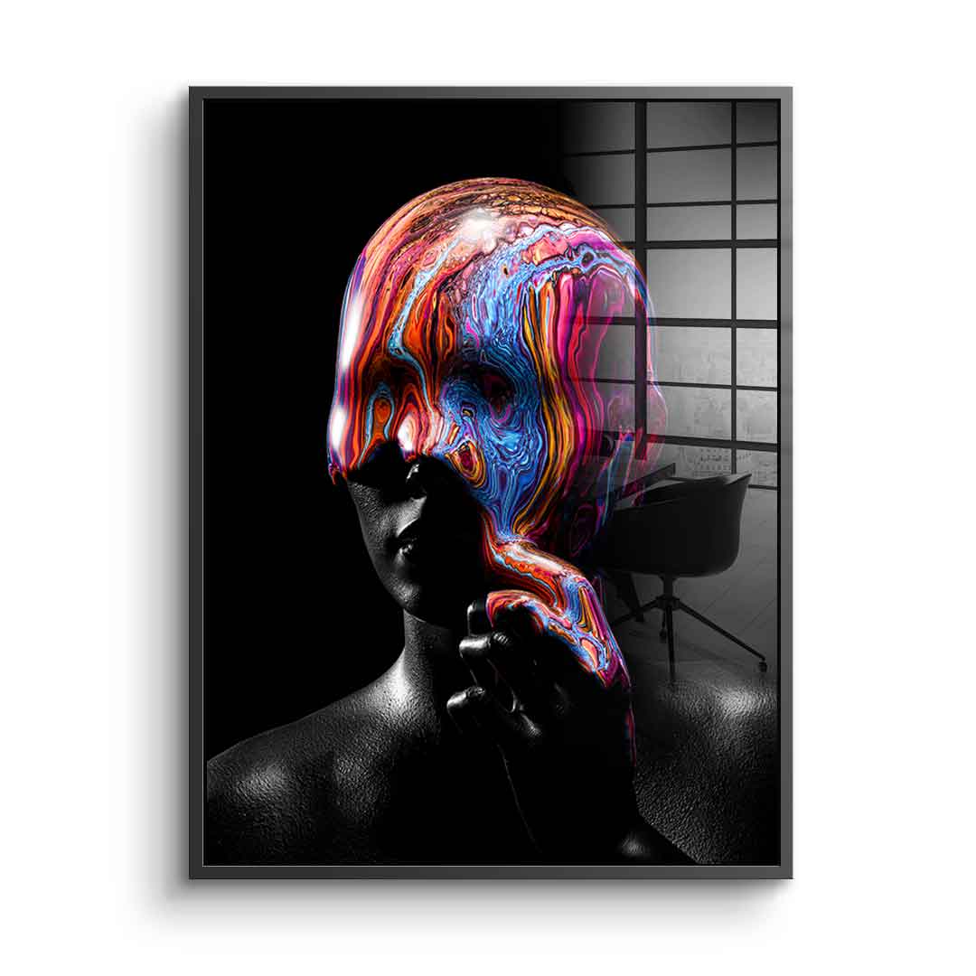 Psychedelic Contemplation - Acrylglas