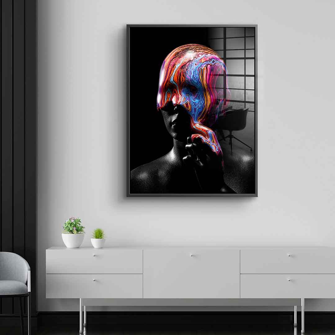 Psychedelic Contemplation - Acrylglas