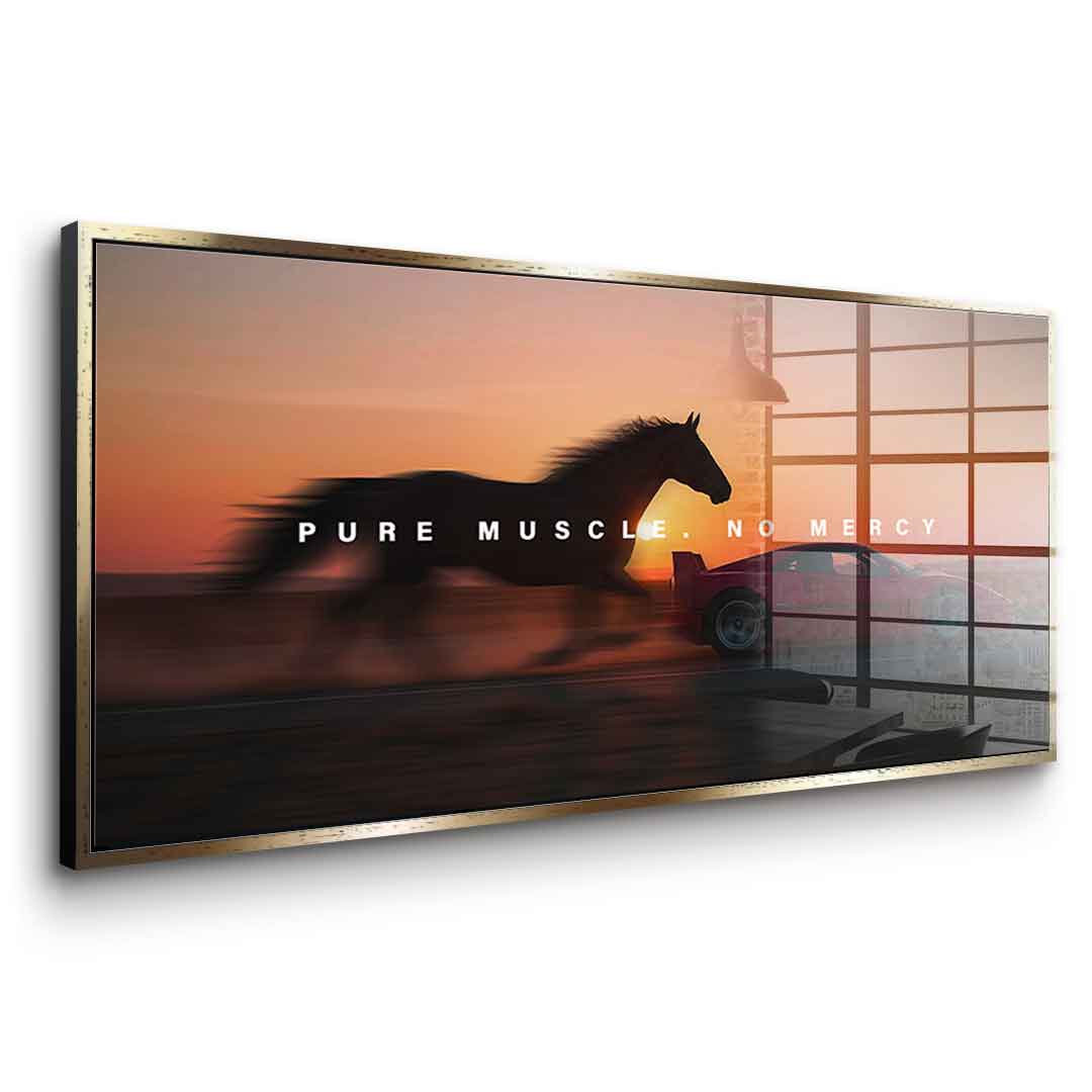 Pure Muscle - Szkło akrylowe