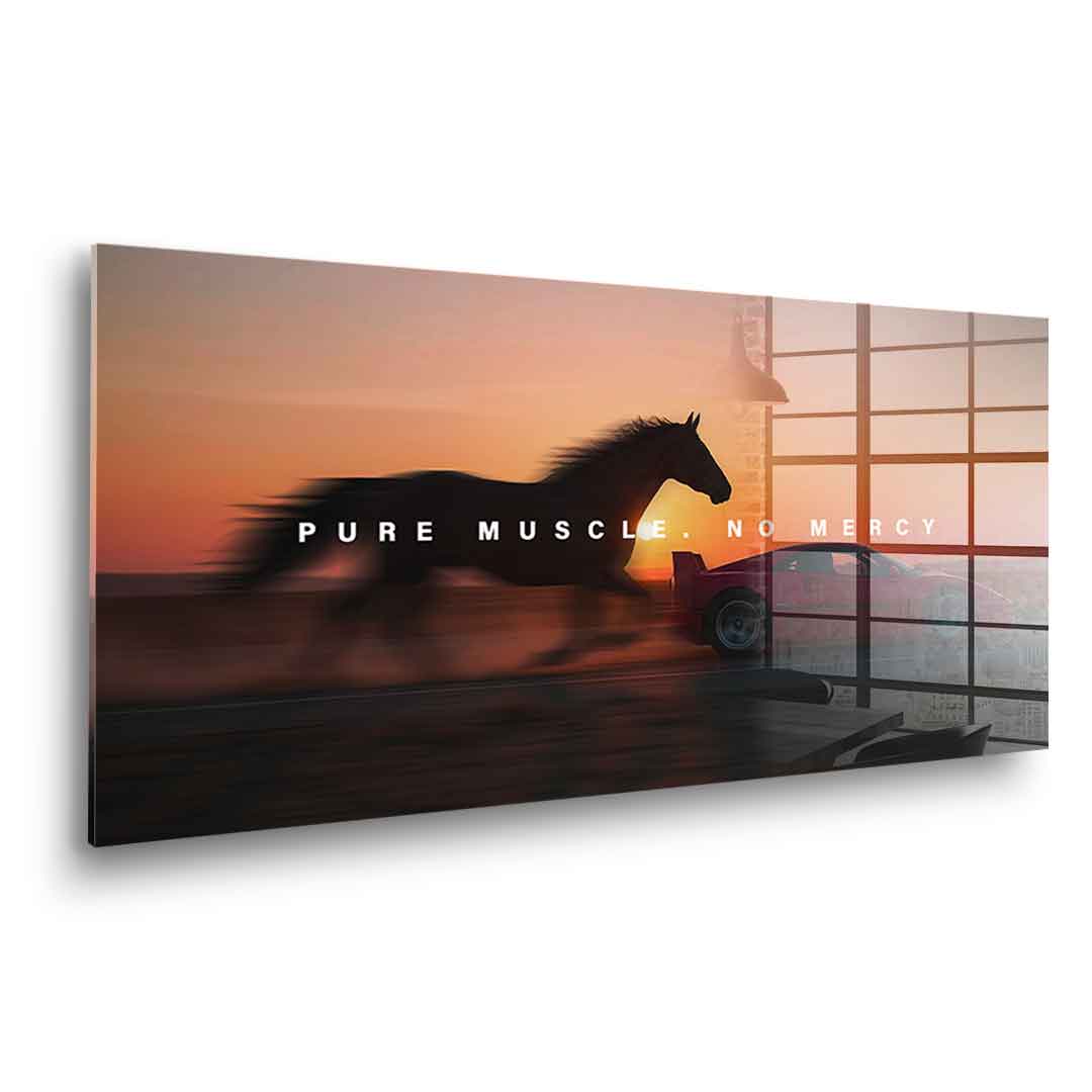 Pure Muscle - Szkło akrylowe