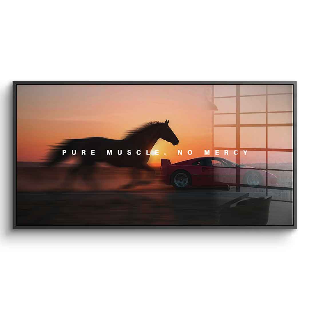 Pure Muscle - Szkło akrylowe