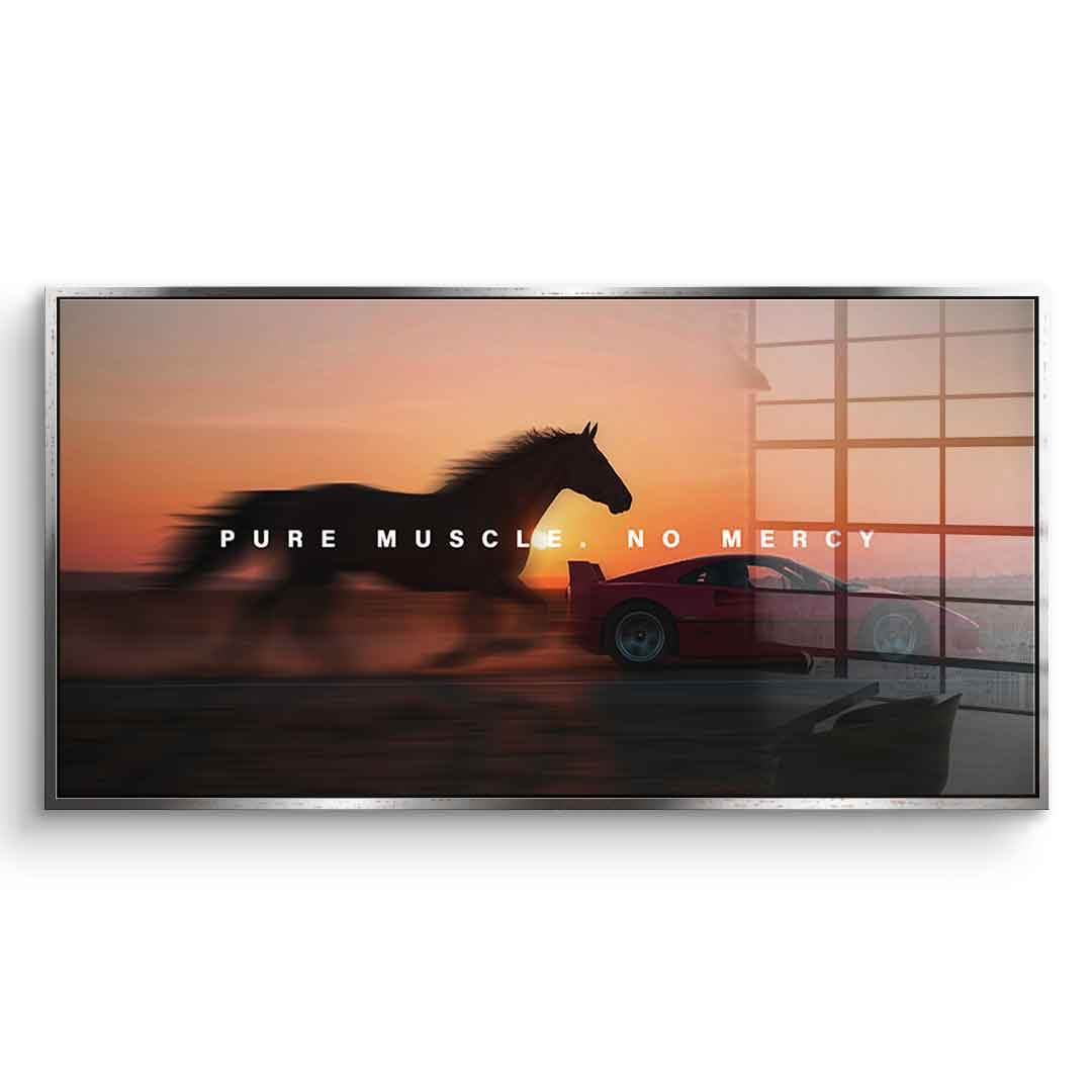 Pure Muscle - Szkło akrylowe