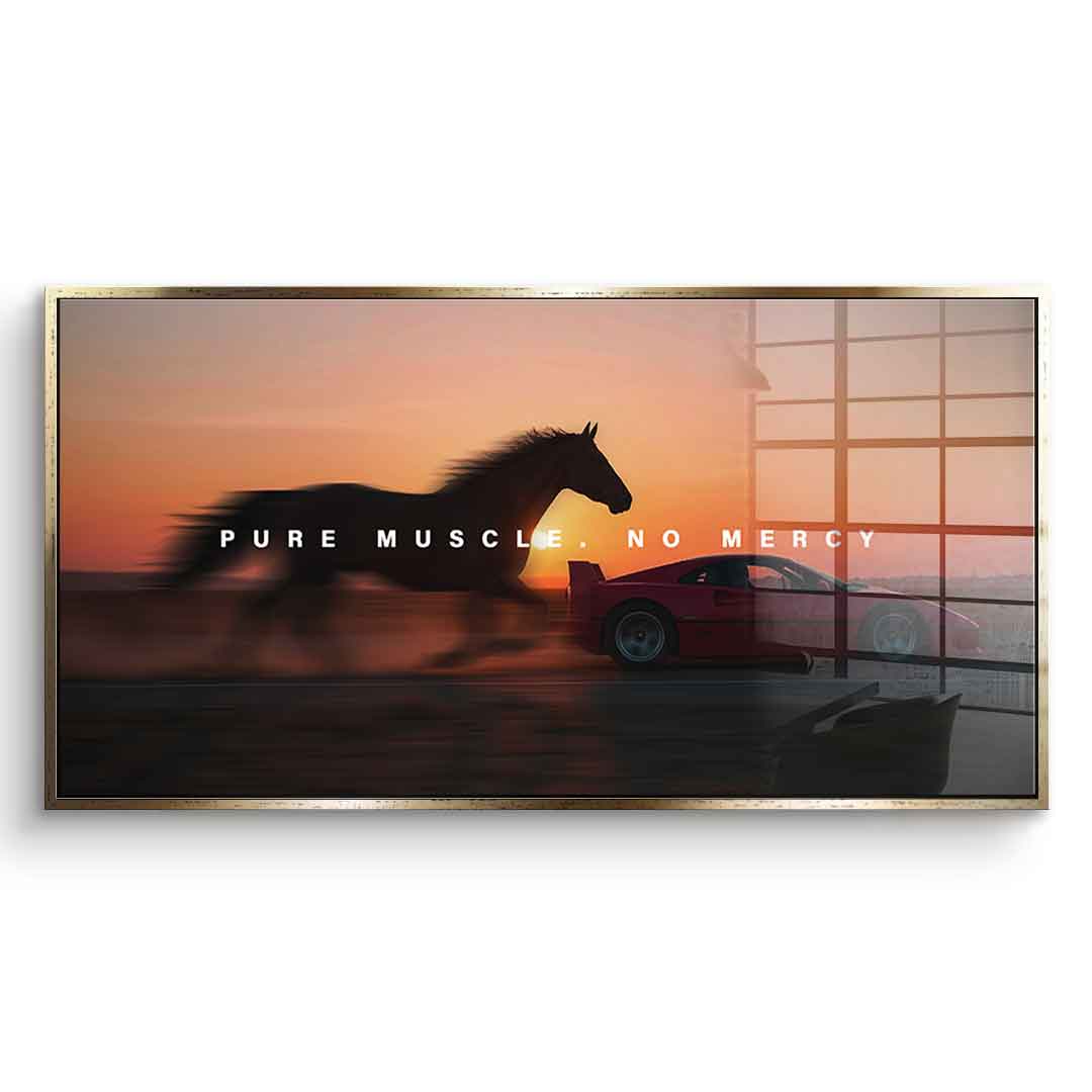 Pure Muscle - Szkło akrylowe
