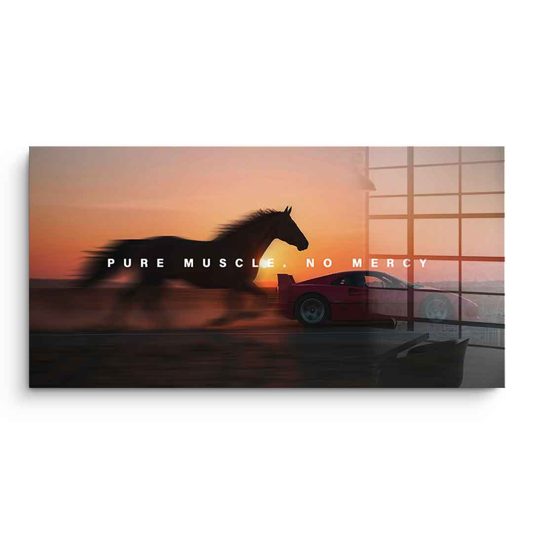 Pure Muscle - Szkło akrylowe
