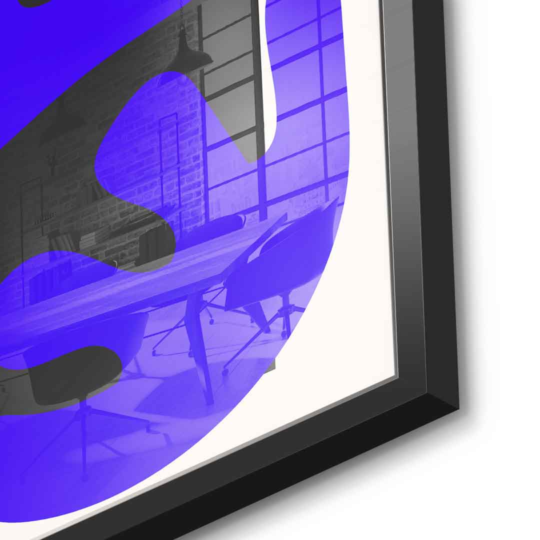 Purple'n'Black - Acrylic glass