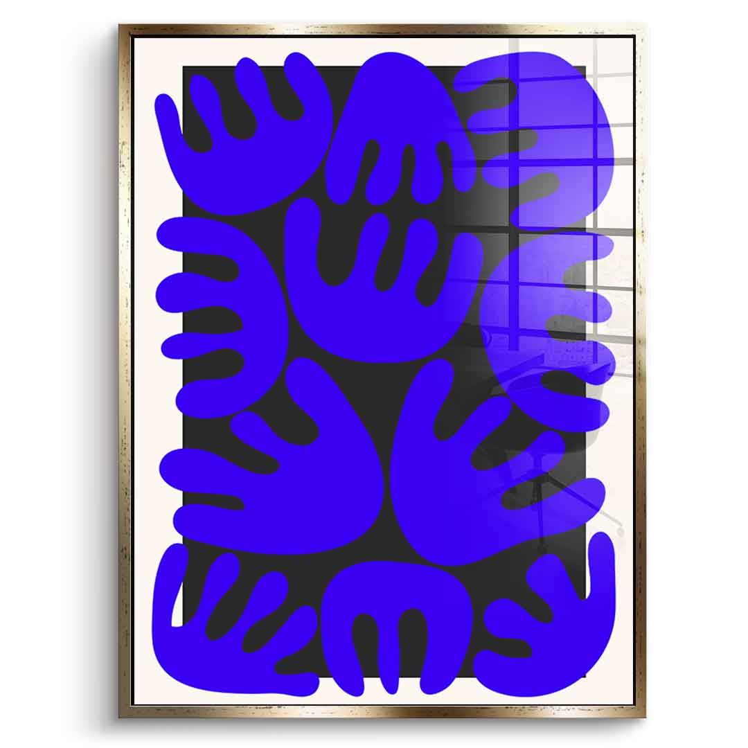 Purple'n'Black - Acrylic glass