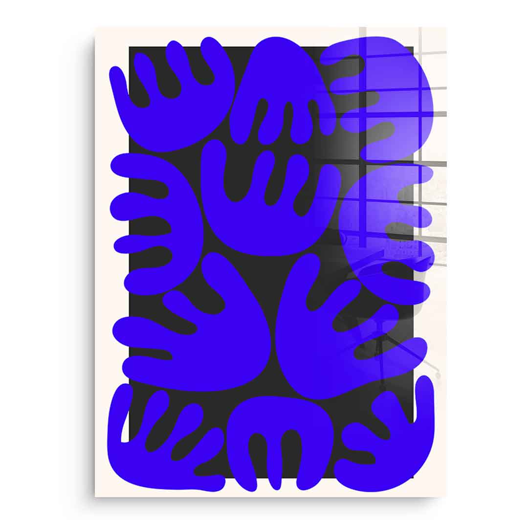 Purple'n'Black - Acrylic glass