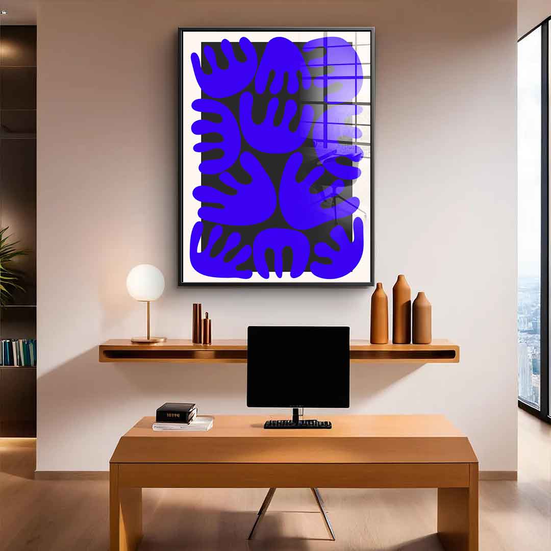Purple'n'Black - Acrylic glass
