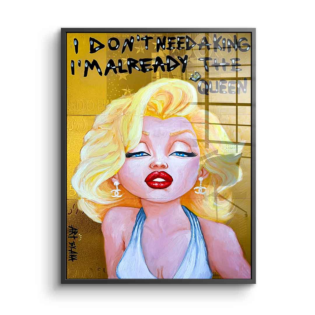 Queen Marilyn - Acrylic glass