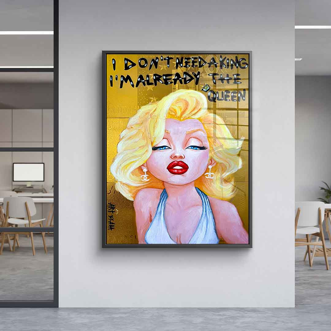Queen Marilyn - Acrylic glass