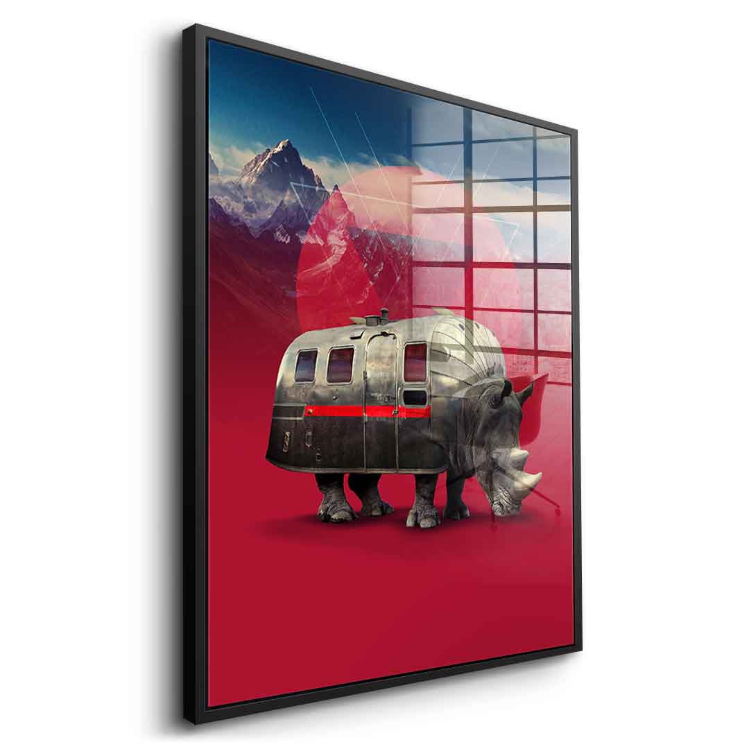 Rhino Van – pleksiglas