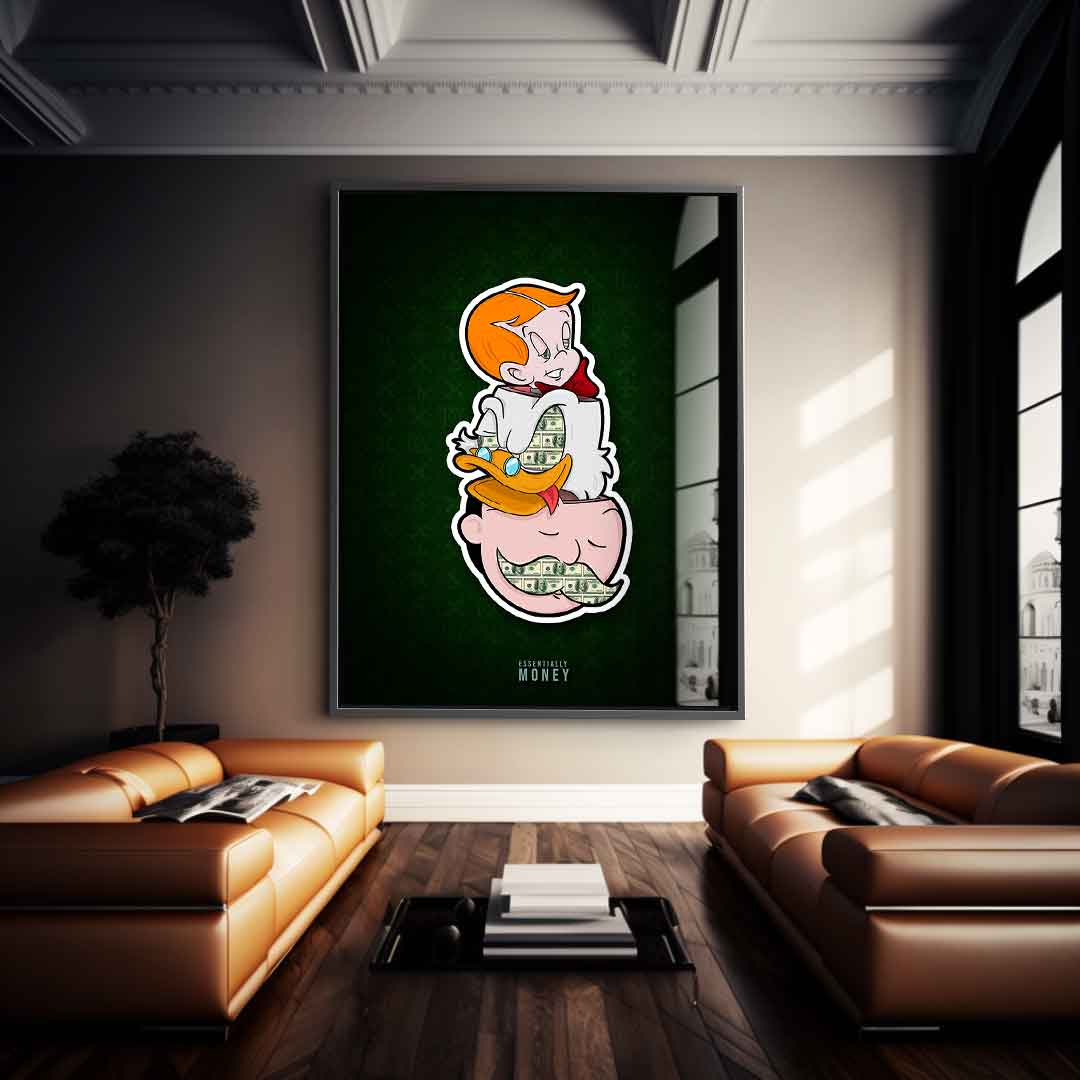 Essential Money - Acrylglas