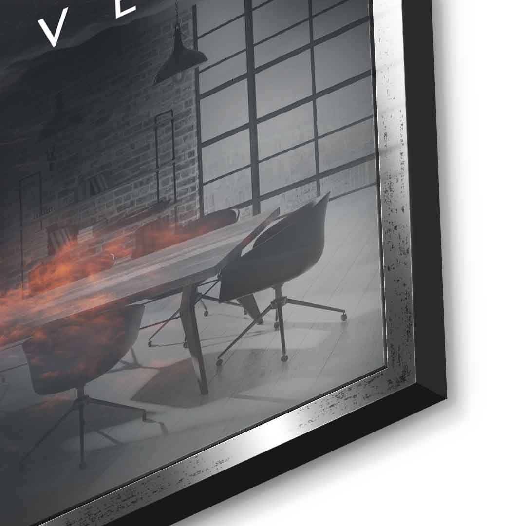 Risk Creates Perspective - Acrylic Glass