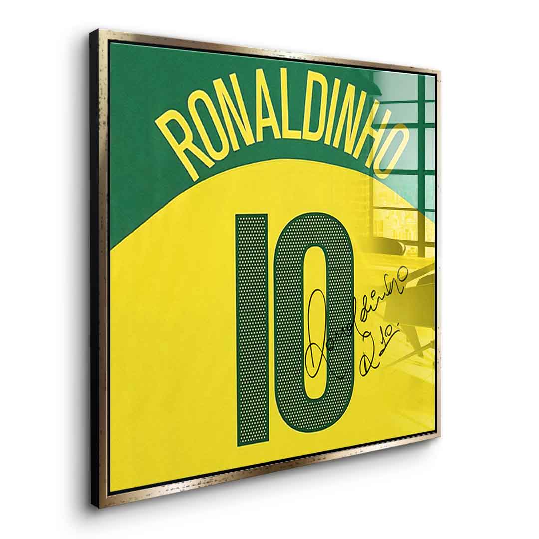 Ronaldinho - Square Edition - Acrylic Glass