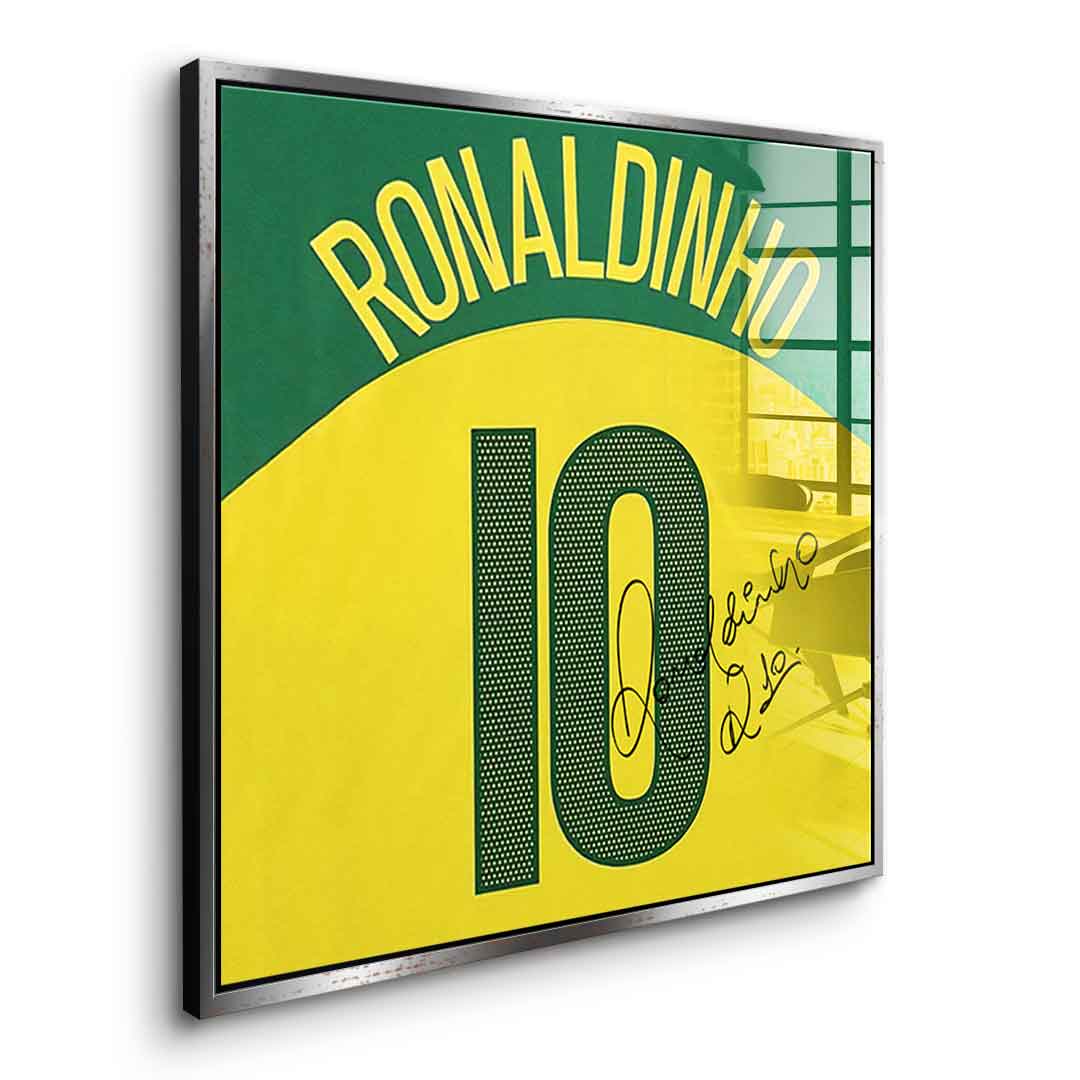 Ronaldinho - Square Edition - Acrylic Glass