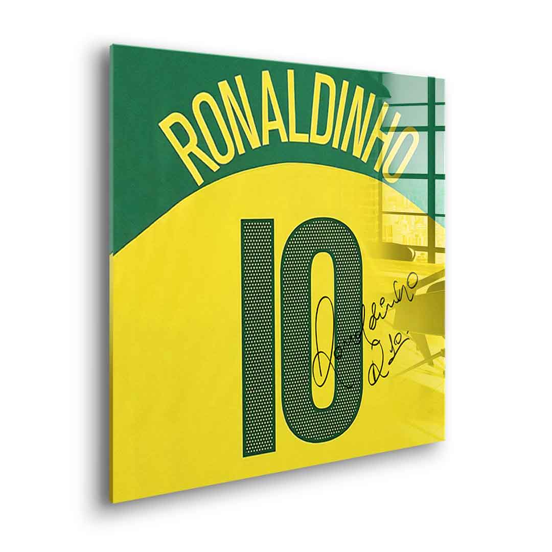 Ronaldinho - Square Edition - Acrylic Glass