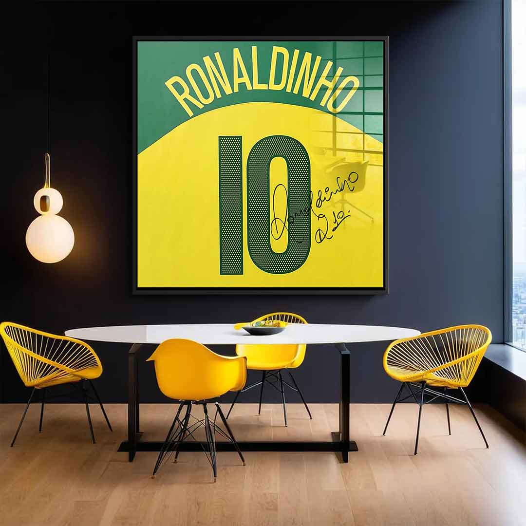 Ronaldinho - Square Edition - Acrylic Glass