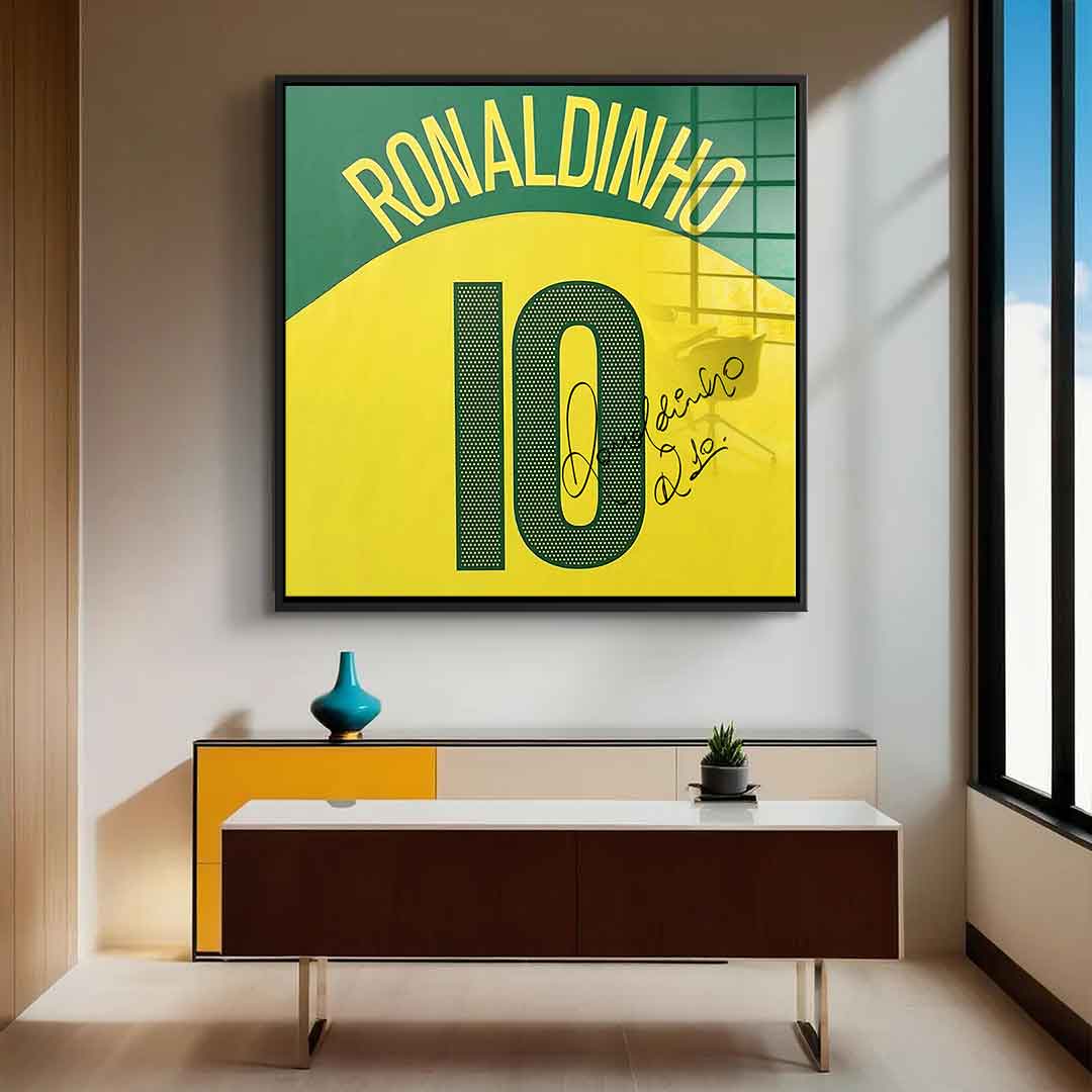 Ronaldinho - Square Edition - Acrylic Glass