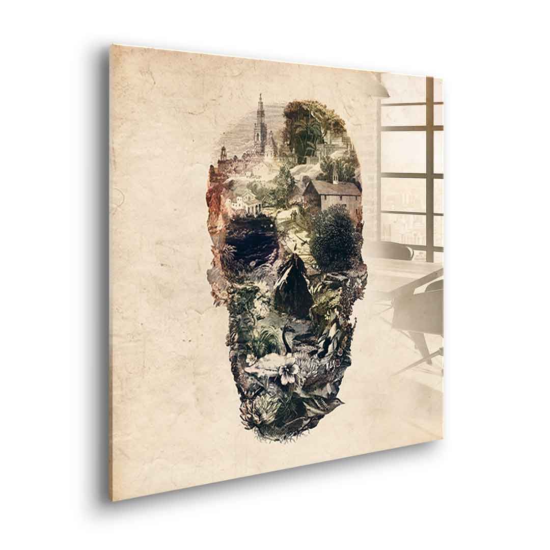 Skull Town - Szkło akrylowe
