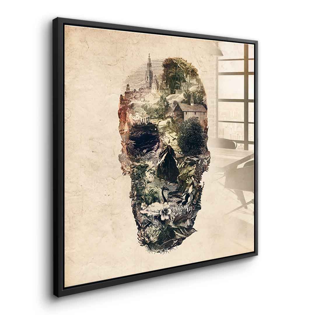 Skull Town - Szkło akrylowe