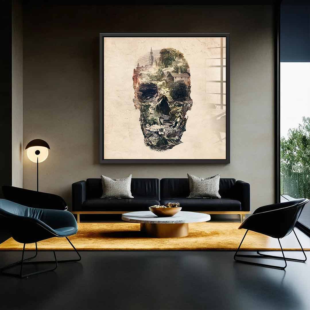 Skull Town - Szkło akrylowe