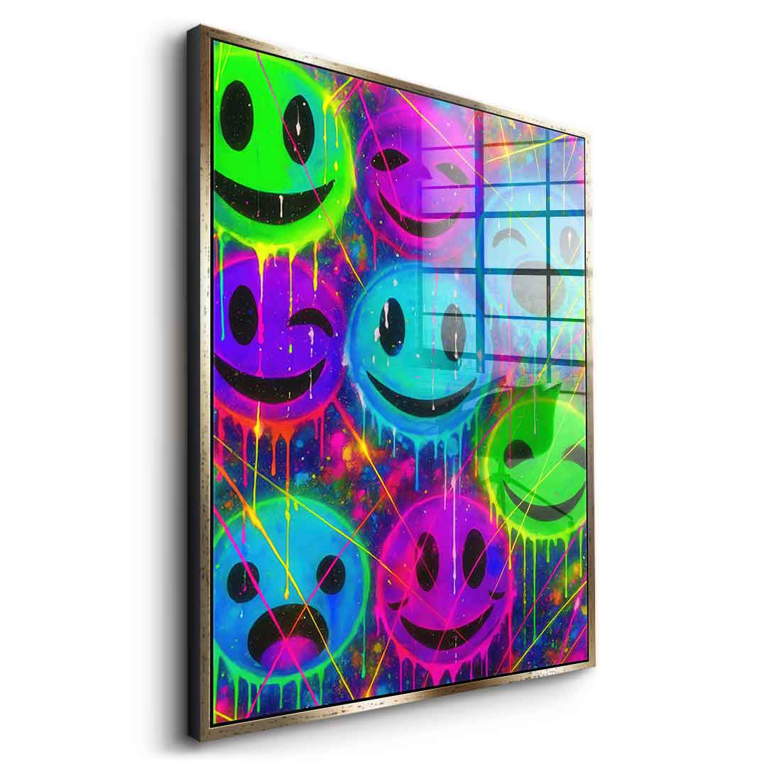 Smilies - Acrylglas
