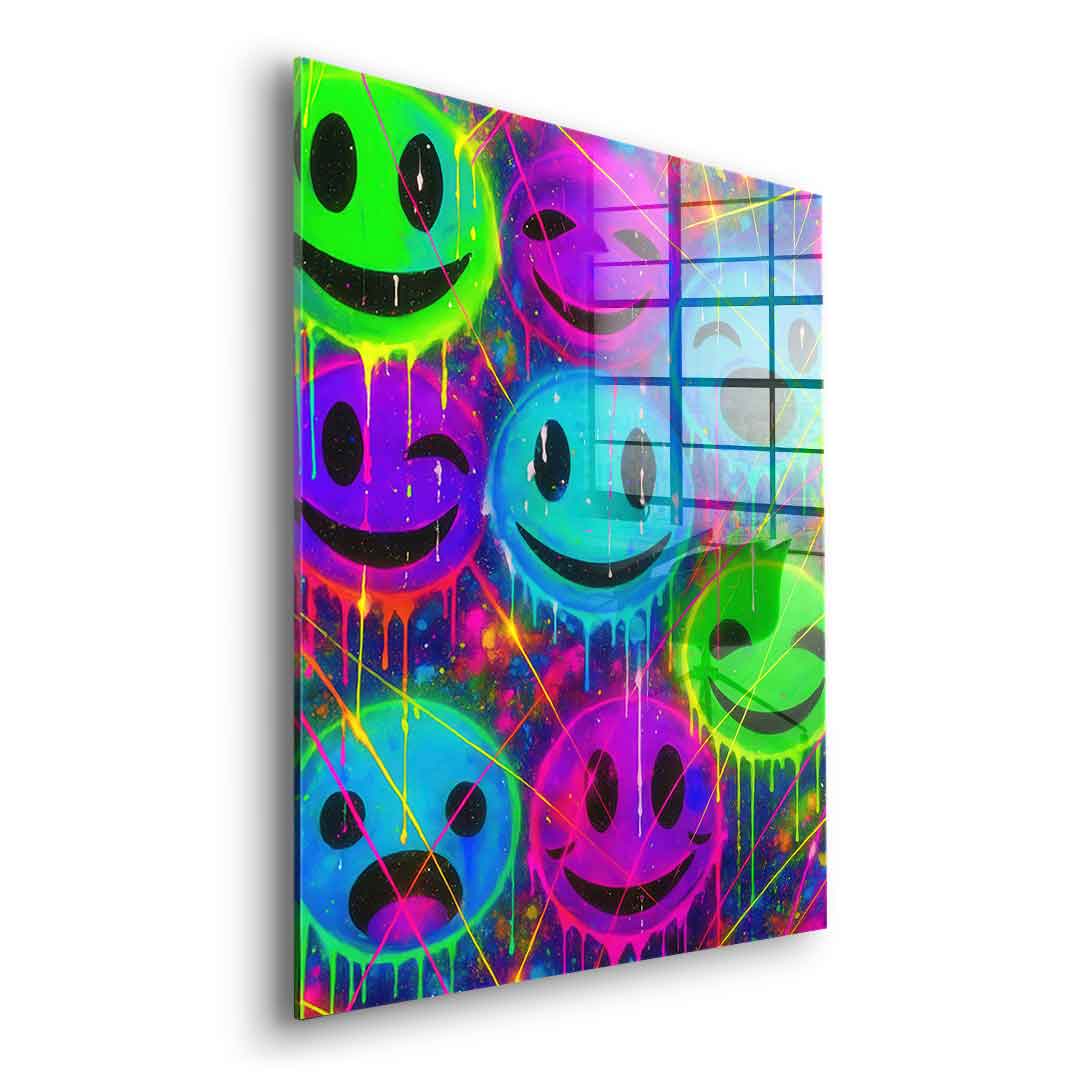 Smilies - Acrylglas