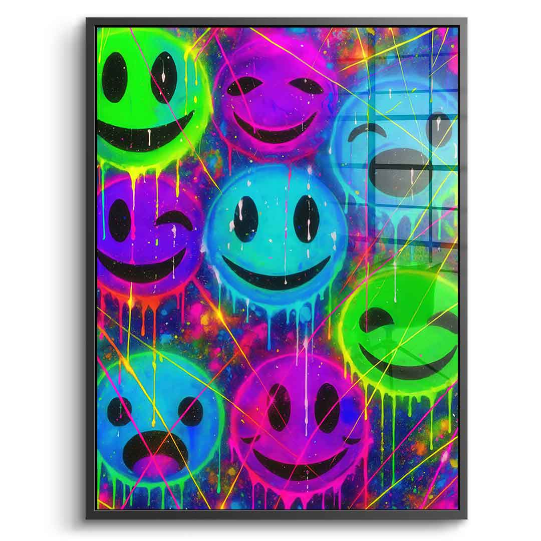 Smilies - Acrylglas