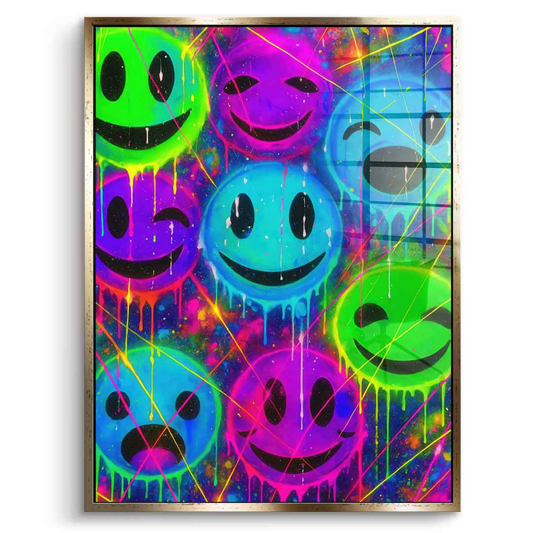 Smilies - Acrylglas