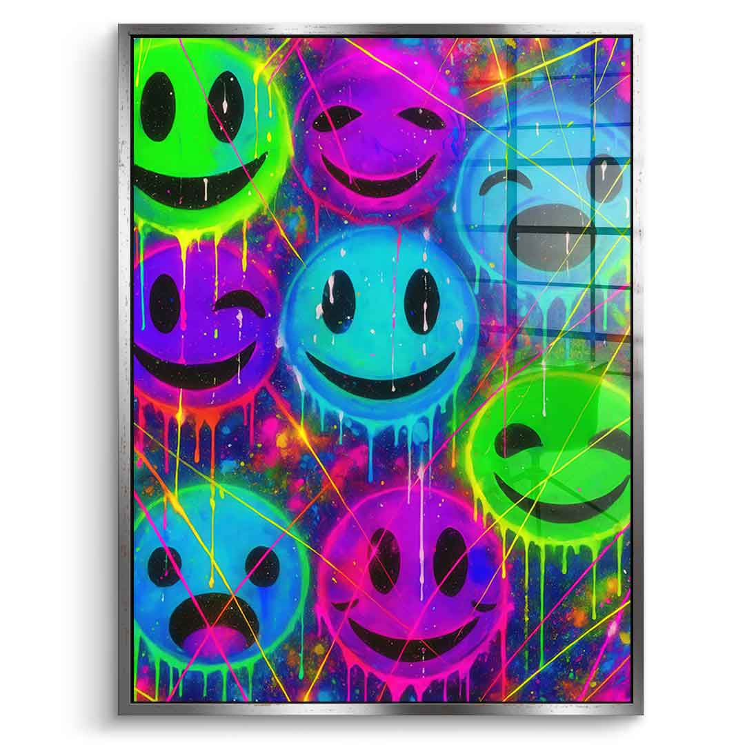 Smilies - Acrylglas