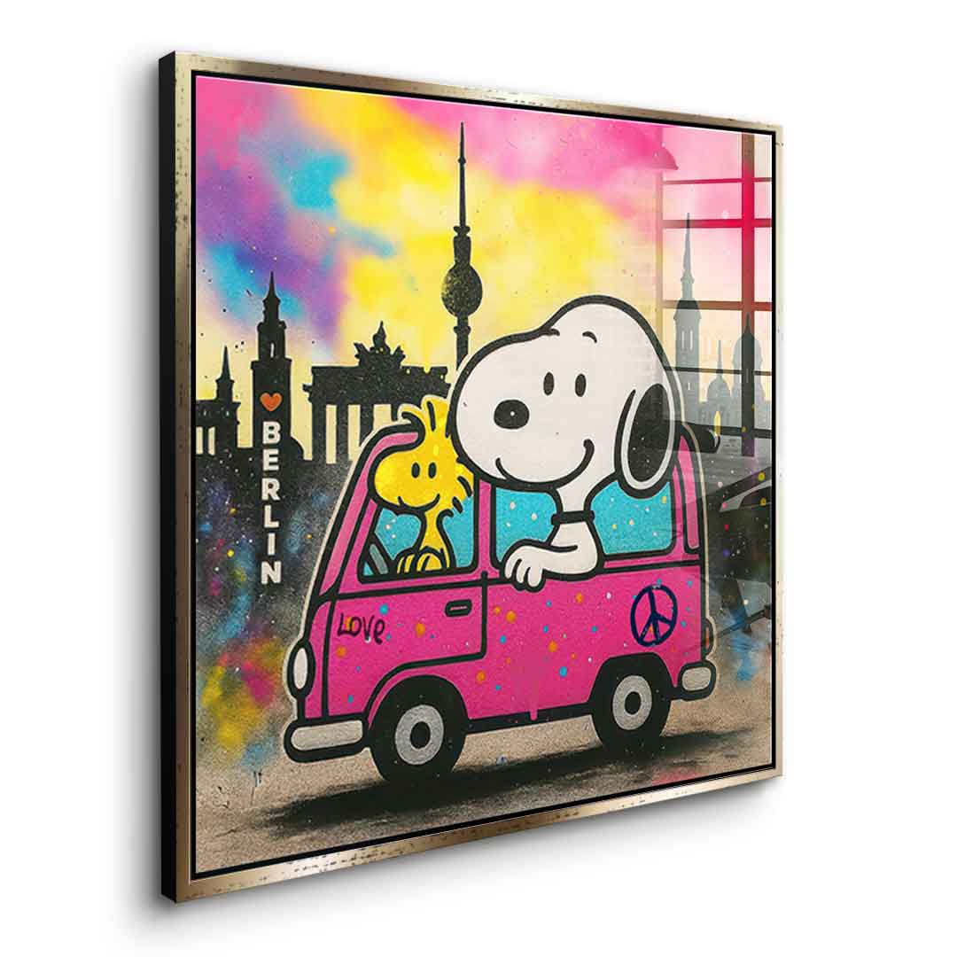Snoopy Berlin - Acrylglas