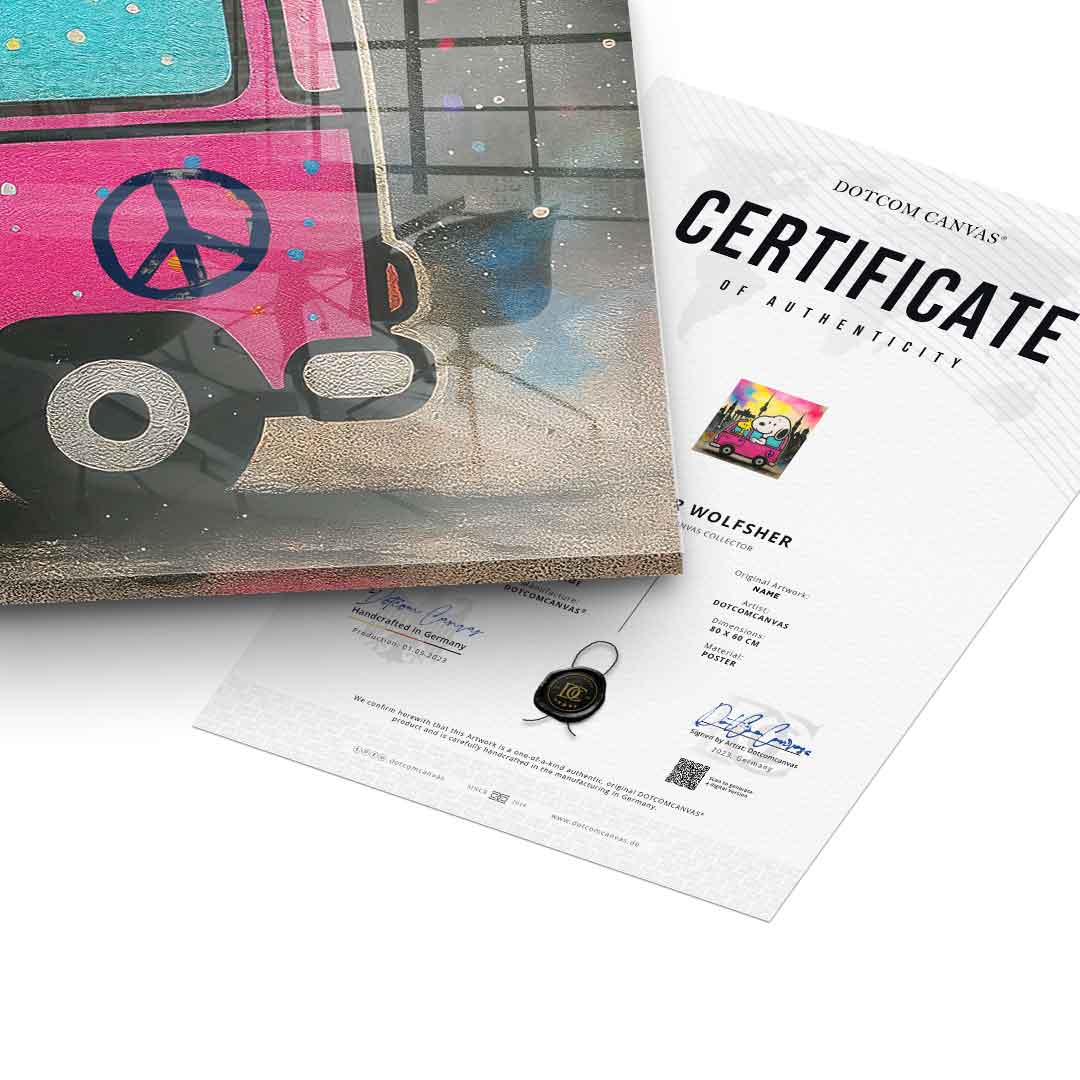 Snoopy Berlin - Acrylglas