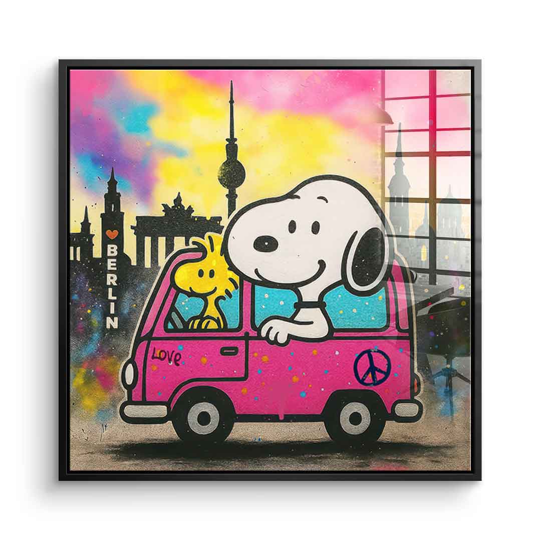 Snoopy Berlin - Acrylglas