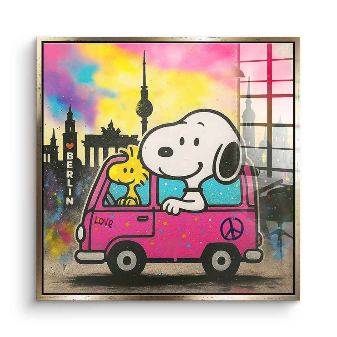 Snoopy Berlin - Acrylglas