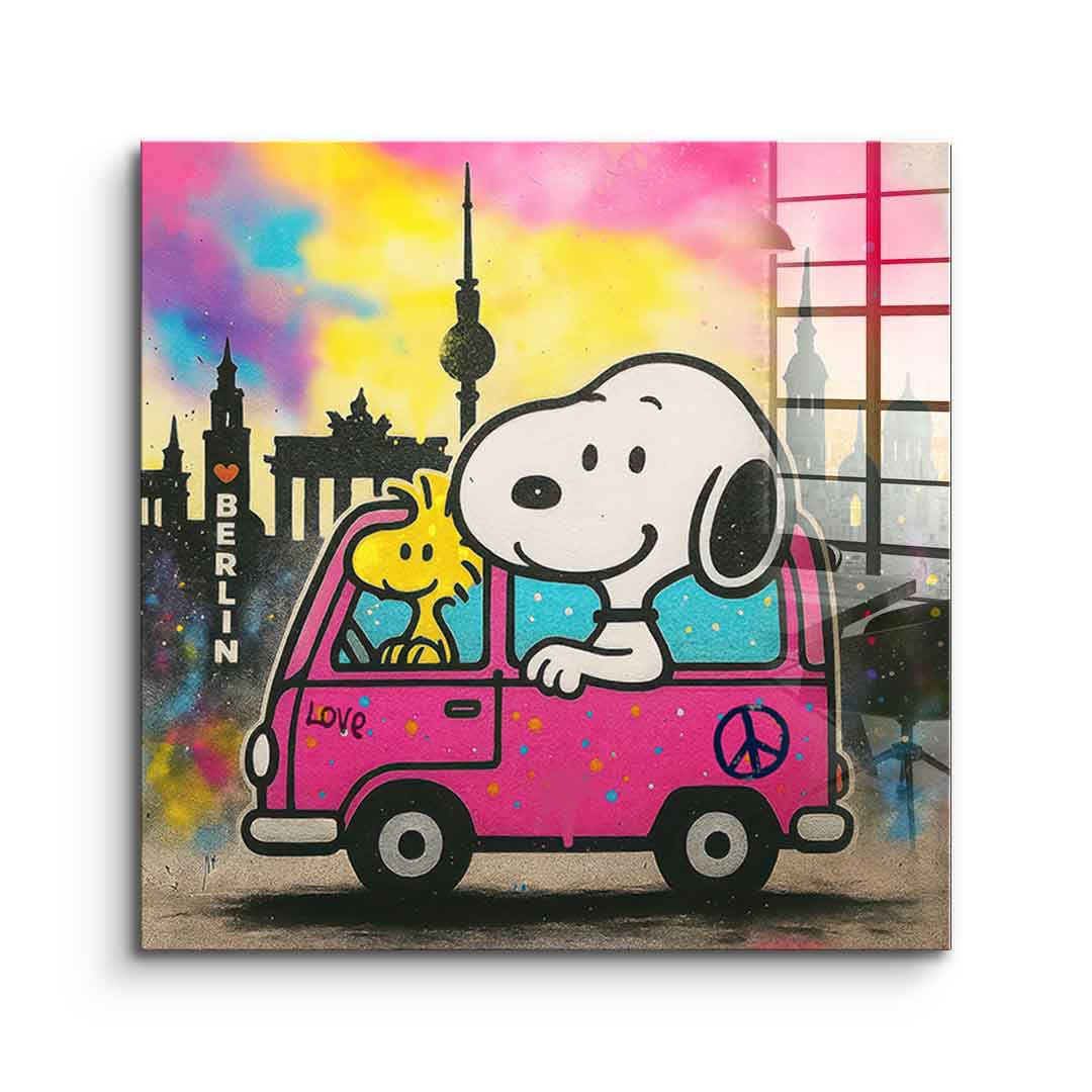 Snoopy Berlin - Acrylglas