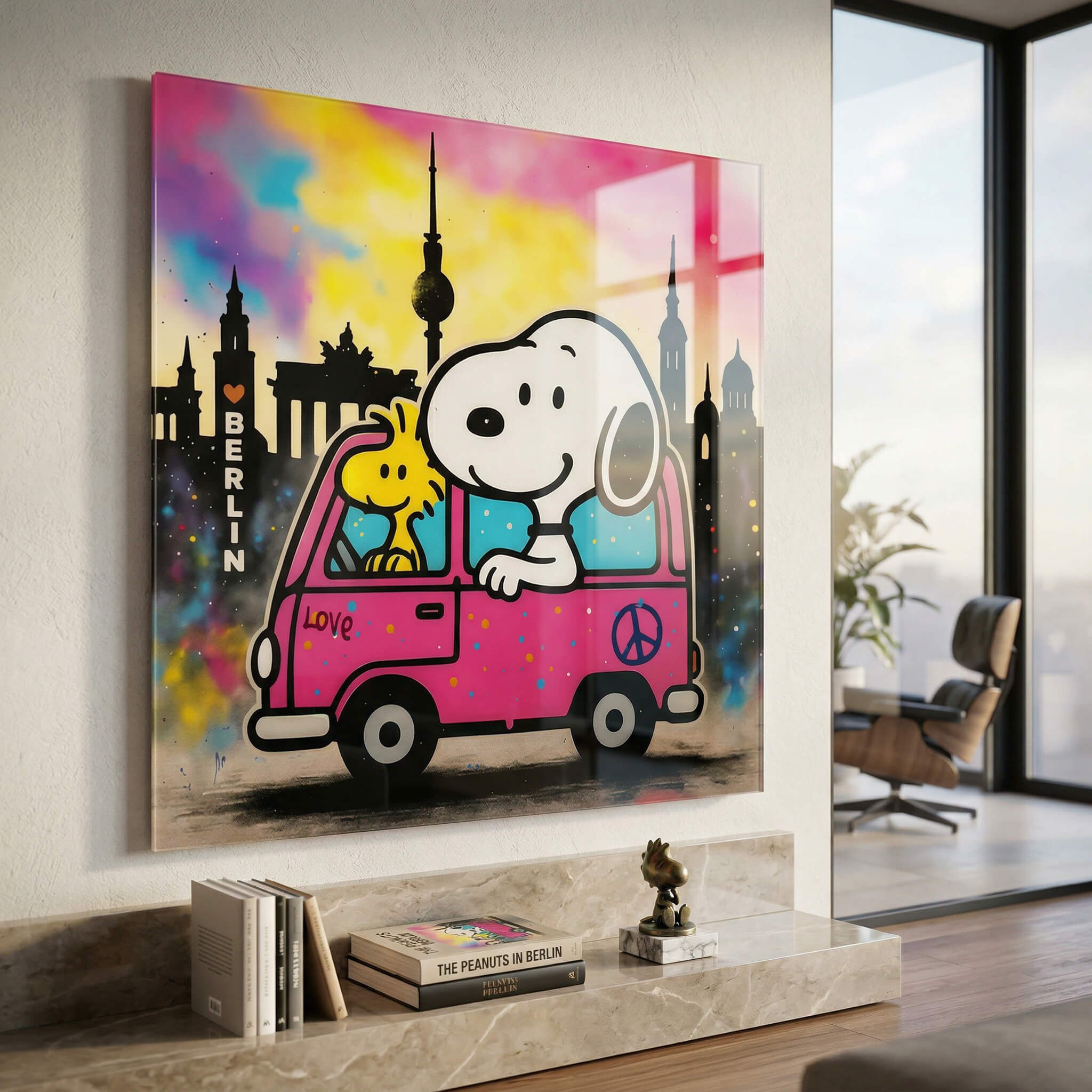 Snoopy Berlin - Acrylglas