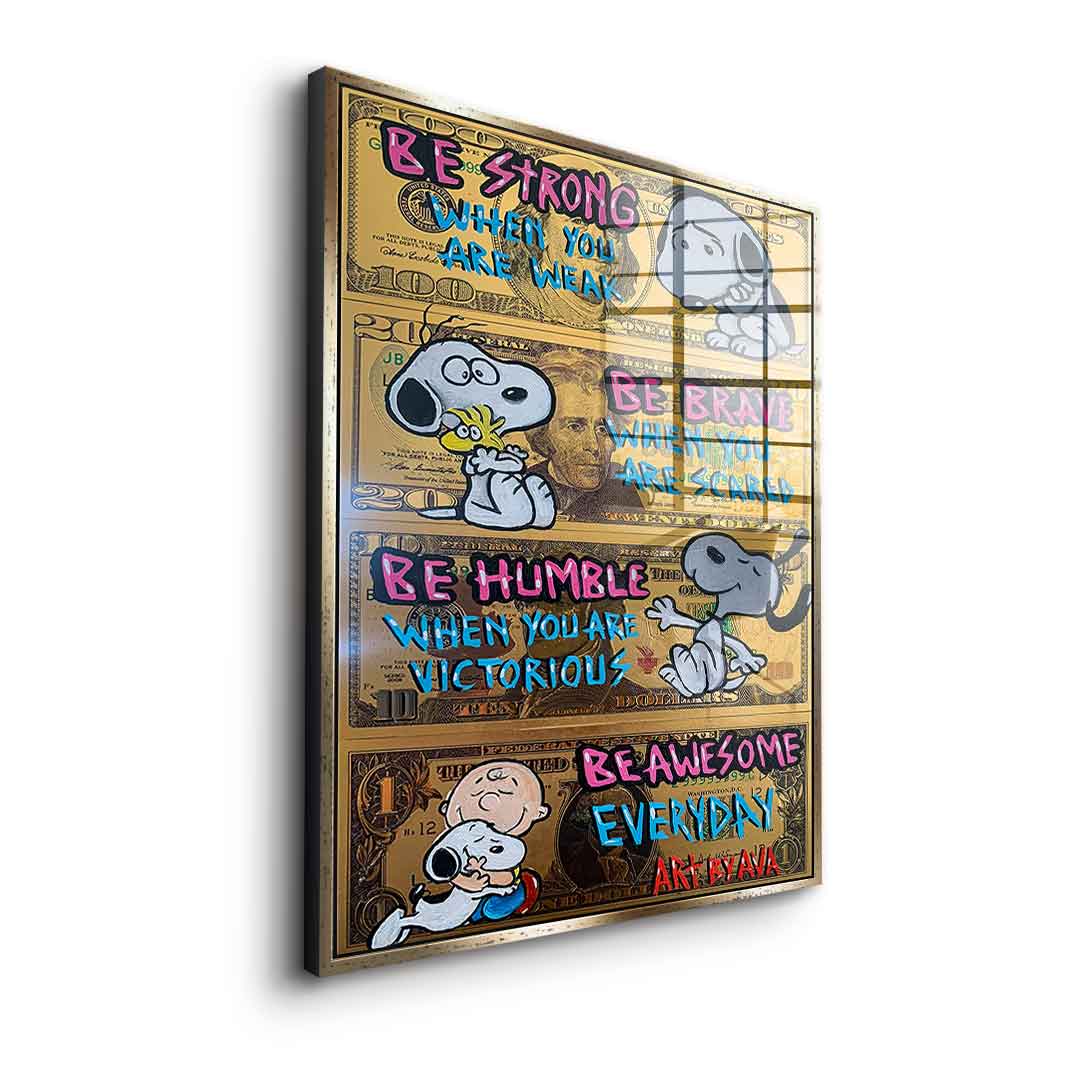 Awesome Snoopy - Acrylic glass