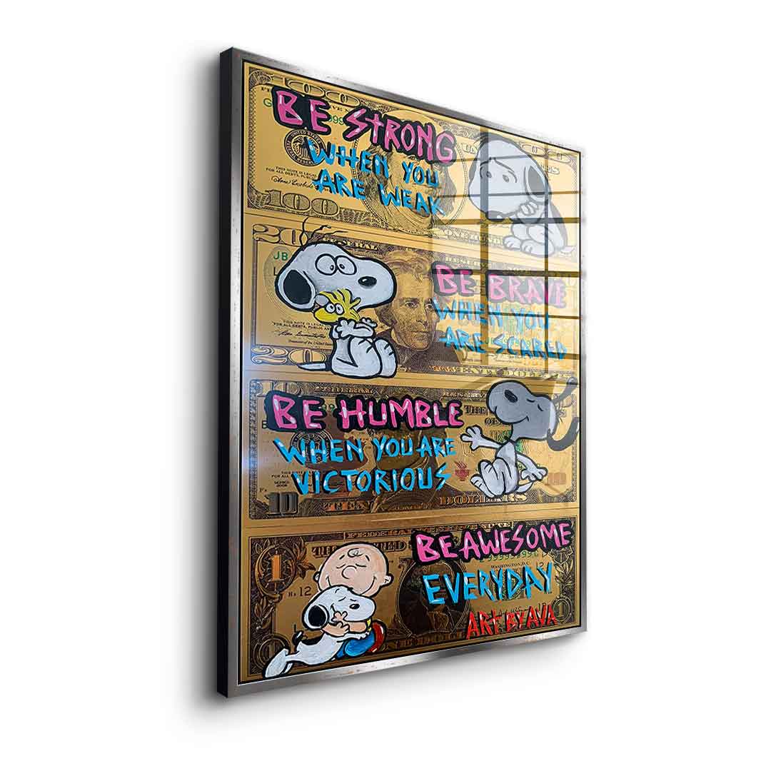Awesome Snoopy - Acrylic glass