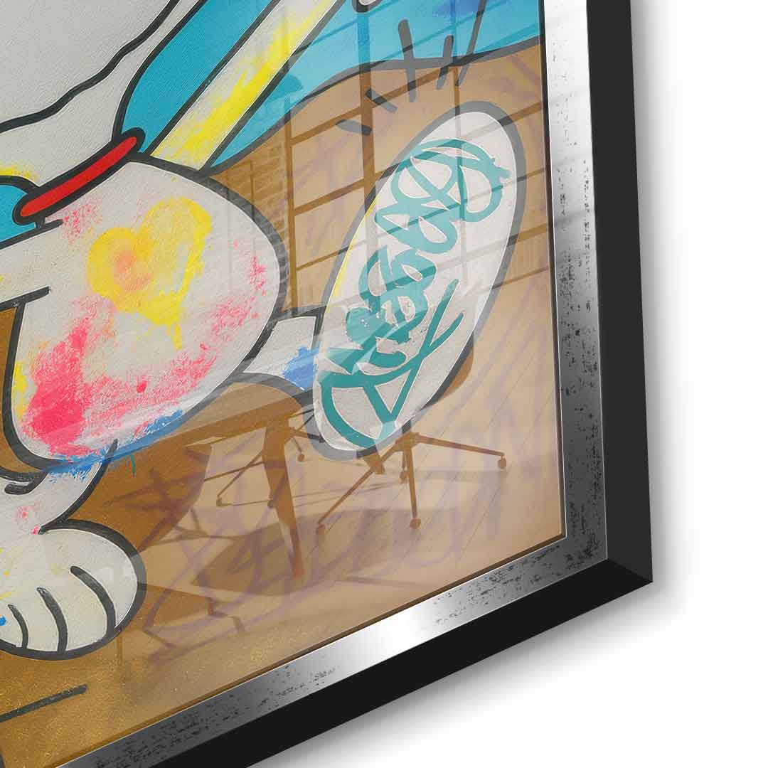 Snoopy Freedom - Acrylglas