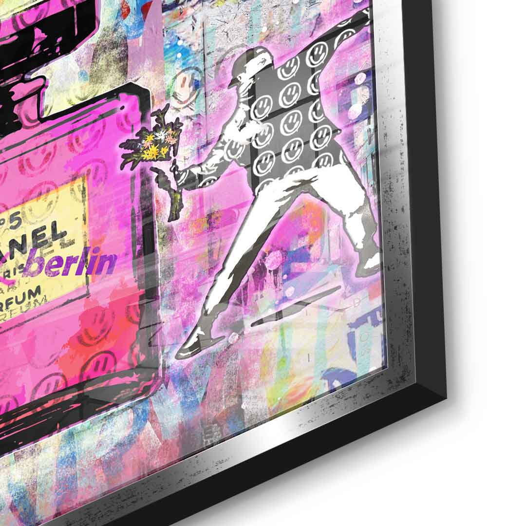 Snoopy meets Chanel - Acrylglas