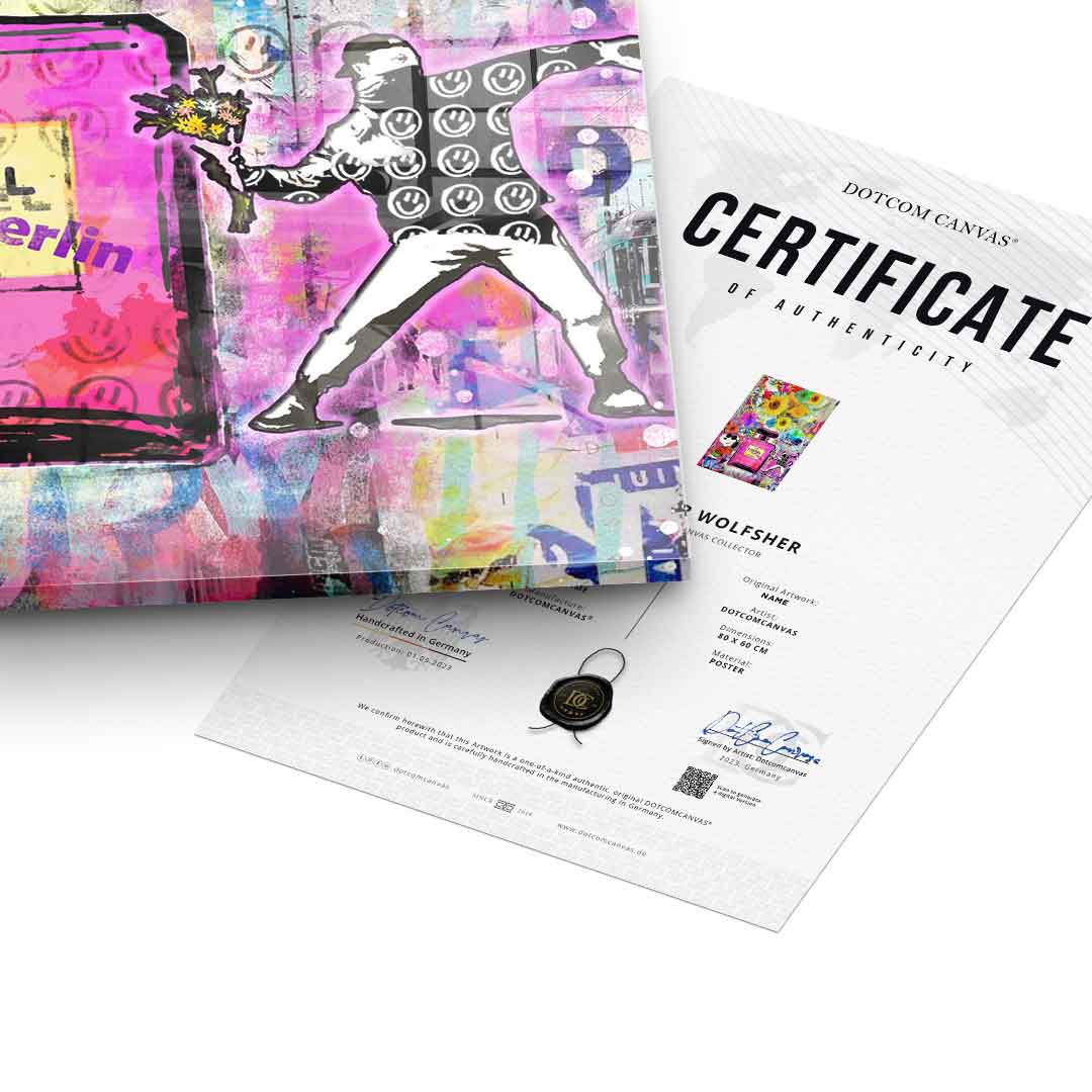 Snoopy meets Chanel - Acrylglas