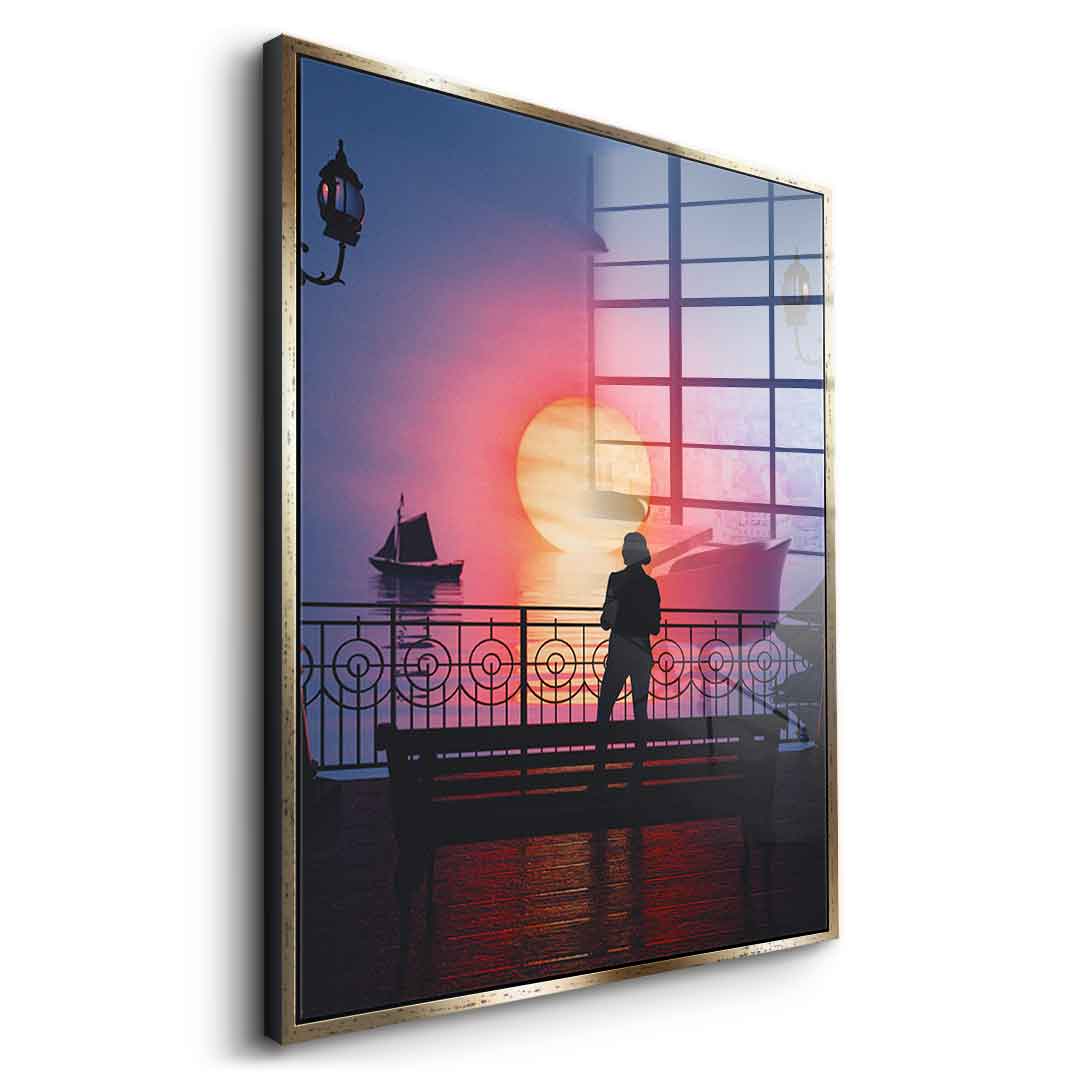 A Peaceful Sunset - Acrylglas