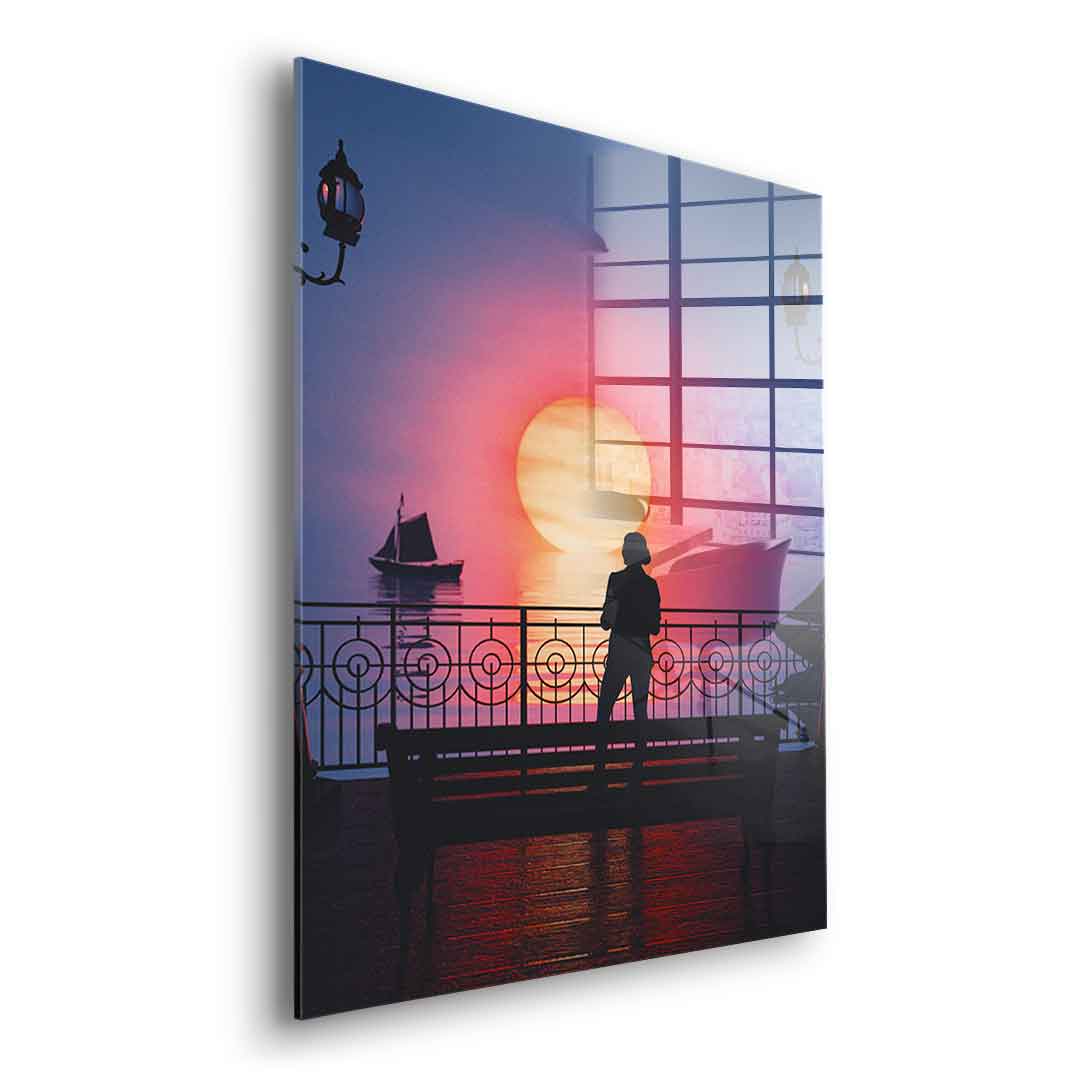 A Peaceful Sunset - Acrylglas