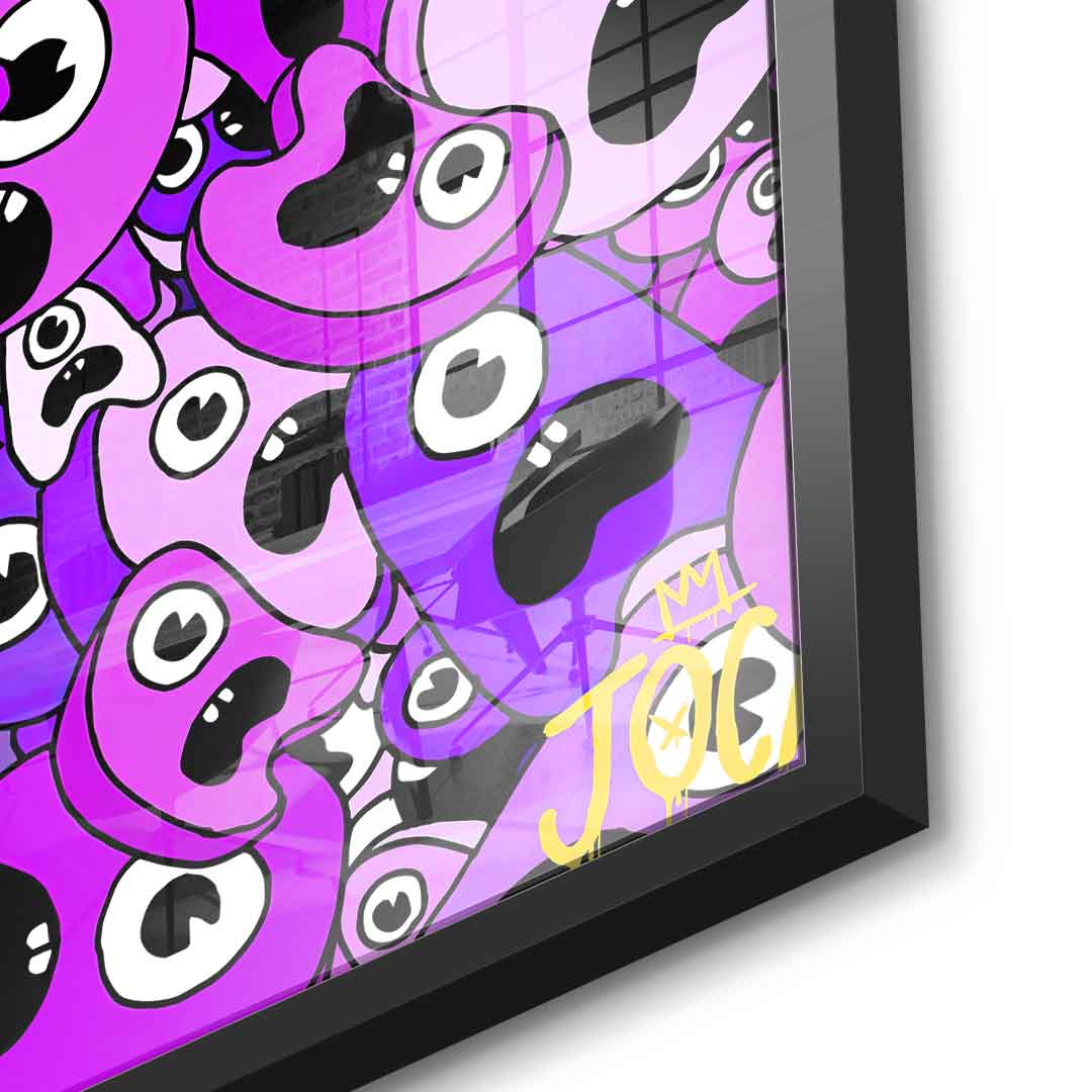 Sordins Purple - Acrylic glass